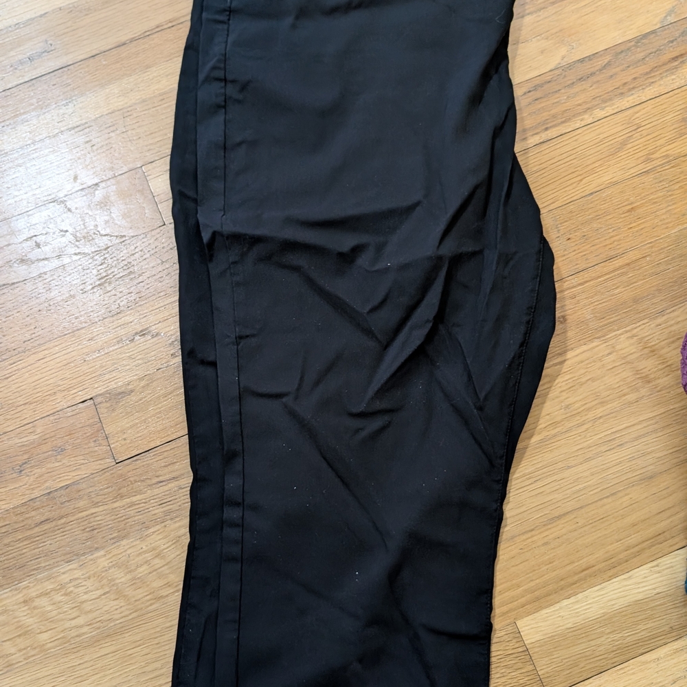 Mario Serrani Black Chinos Durable and Stylish
